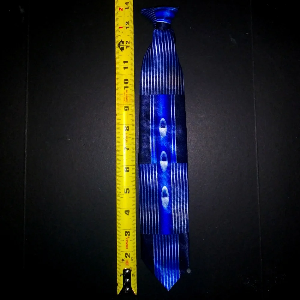 🖤3 for$15 Boys blue tie by George - blue - 6-8t